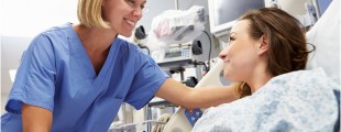 Doctor or Physician helping a patient